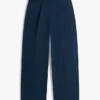 Chino mit Plissee aus Twill Chino mit Plissee aus Twill