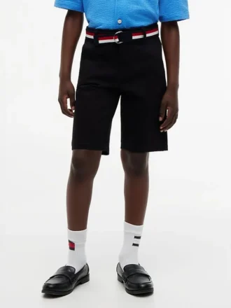 Chino-Shorts mit Gürtel für Kinder