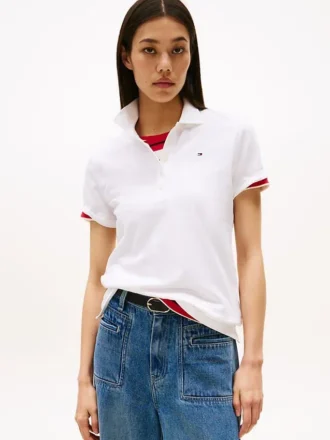 Classic Fit Stretch-Baumwoll-Polo
