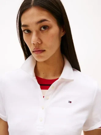 Classic Fit Stretch-Baumwoll-Polo