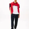 Colorblock Flag Stripe Logo T-Shirt