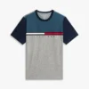 Colorblock Flag Stripe Logo T-Shirt