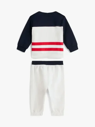 Colorblock-Set aus Oberteil und Jogginghose für Babys
