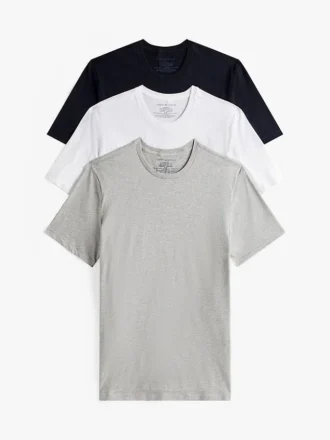 Cotton Classics Rundhals-Unterhemd 3er-Pack