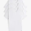 Cotton Classics Unterhemd mit V-Ausschnitt, 3er-Pack