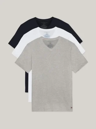Cotton Classics Unterhemd mit V-Ausschnitt, 3er-Pack Cotton Classics Unterhemd mit V-Ausschnitt, 3er-Pack