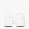 Court-Sneaker aus genarbtem Leder Court-Sneaker aus genarbtem Leder