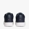 Court-Sneaker aus verschiedenen Lederarten Court-Sneaker aus verschiedenen Lederarten