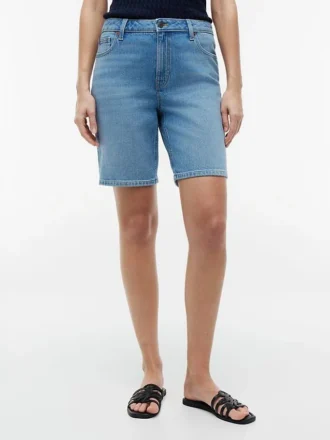 Denim-Bermudashorts (9″)