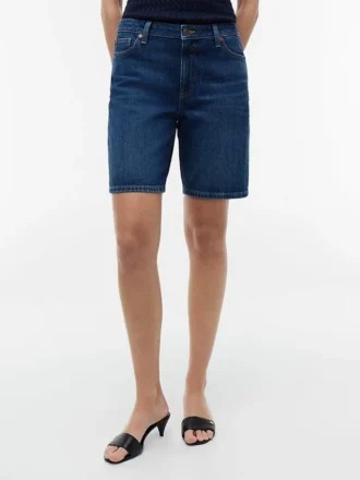 Denim-Bermudashorts (9″)