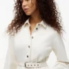 Denim-Utility-Kleid mit Gürtel Denim-Utility-Kleid mit Gürtel