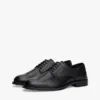 Derby-Schuh aus Leder mit Einsätzen