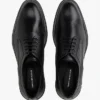 Derby-Schuh aus Leder mit Einsätzen