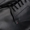 Derby-Schuh aus Leder mit Einsätzen