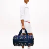 Duffle-Bag mit durchgehendem Segelflaggen-Print
