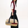 Duffle-Tasche mit Flaggenstreifen-Logo