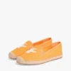 Espadrilles aus Canvas mit Schriftzug-Monogramm