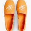Espadrilles aus Canvas mit Schriftzug-Monogramm