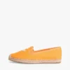 Espadrilles aus Canvas mit Schriftzug-Monogramm