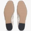 Flache Mary Jane aus gewebtem Ledermix Flache Mary Jane aus gewebtem Ledermix