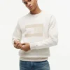 Flag-Logo-Sweatshirt mit gebürsteter Innenseite und Raglanärmeln Flag-Logo-Sweatshirt mit gebürsteter Innenseite und Raglanärmeln