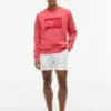 Flag-Logo-Sweatshirt mit gebürsteter Innenseite und Raglanärmeln Flag-Logo-Sweatshirt mit gebürsteter Innenseite und Raglanärmeln