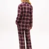 Flanell-Pyjama-Set mit Hosen