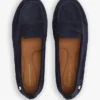 Flexibler Penny-Loafer aus Wildleder