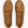 Flexibler Penny-Loafer aus Wildleder Flexibler Penny-Loafer aus Wildleder