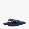 Flip-Flops aus besticktem Monogram-Canvas Flip-Flops aus besticktem Monogram-Canvas