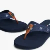 Flip-Flops aus besticktem Monogram-Canvas Flip-Flops aus besticktem Monogram-Canvas