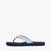 Flip-Flops aus besticktem Monogram-Canvas Flip-Flops aus besticktem Monogram-Canvas