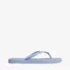 Flip-Flops mit Monogramm-Metallbeschlägen