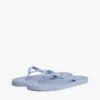 Flip-Flops mit Monogramm-Metallbeschlägen