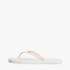 Flip-Flops mit Monogramm-Metallbeschlägen Flip-Flops mit Monogramm-Metallbeschlägen