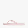 Flip-Flops mit Monogramm-Metallbeschlägen