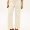 Garment-Dyed High-Rise Wide Leg Jeans Garment-Dyed High-Rise Wide Leg Jeans