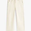 Garment-Dyed High-Rise Wide Leg Jeans Garment-Dyed High-Rise Wide Leg Jeans