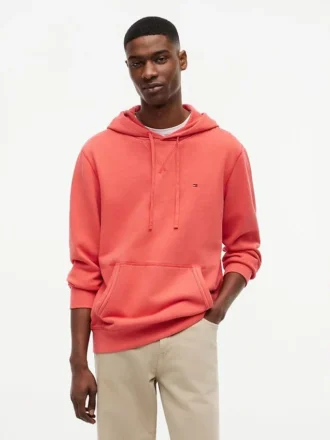 Garment-Washed Terry Hoodie
