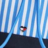 Gestreifte Canvas-Beuteltasche für Kinder