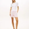 Gestreifte Chino-Shorts