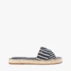 Gestreifte Espadrille-Sandale aus Canvas Gestreifte Espadrille-Sandale aus Canvas