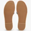 Gestreifte Espadrille-Sandale aus Canvas Gestreifte Espadrille-Sandale aus Canvas