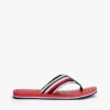 Gestreifte Flip-Flops
