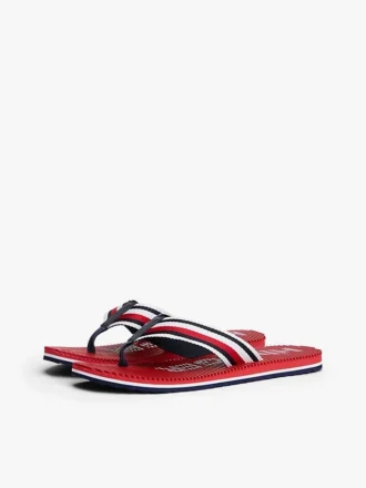 Gestreifte Flip-Flops