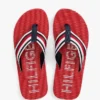 Gestreifte Flip-Flops