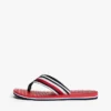 Gestreifte Flip-Flops