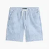 Gestreifte Seersucker-Shorts für Kinder
