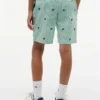 Gestreifte Shorts mit Monogramm-Logo für Kinder Gestreifte Shorts mit Monogramm-Logo für Kinder