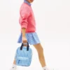 Gestreifter Canvas-Rucksack für Kinder